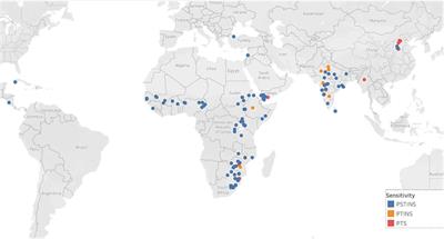 Variation for Photoperiod and Temperature Sensitivity in the Global Mini Core Collection of Sorghum